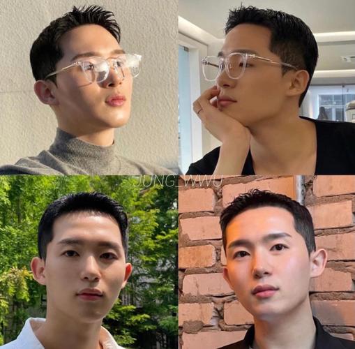 最近韩国流行男士发型