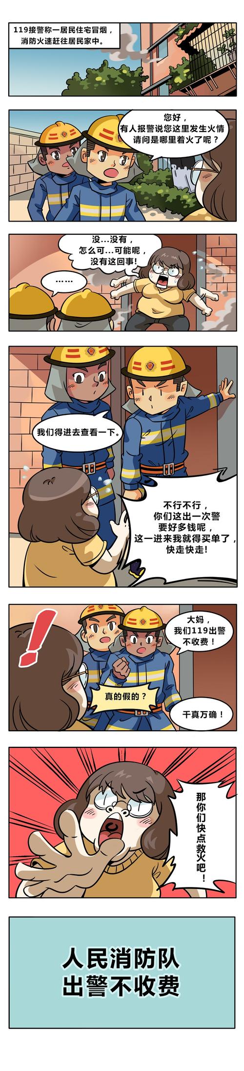 消防系列科普漫画