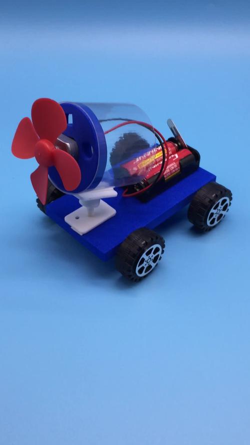 小学生益智玩具科技小制作diy材料拼装空气动力车科学实验小发明
