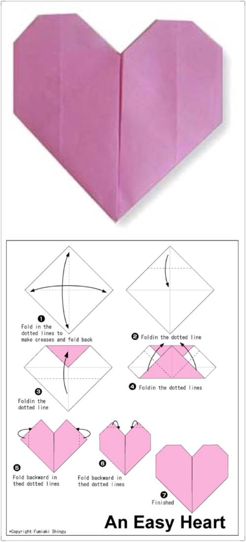 爱心怎么折折纸,爱心怎么折折纸大全
