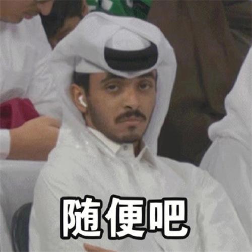 今日份分享卡塔尔王子表情包