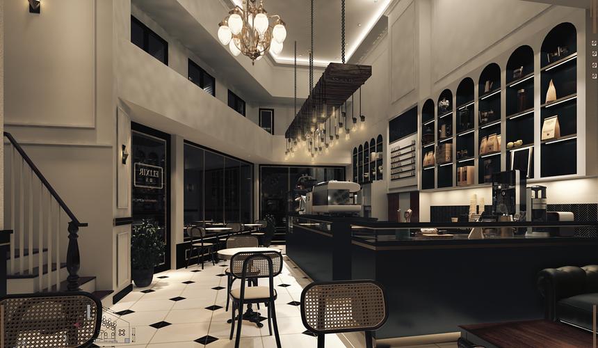 elixir · 良方 咖啡店品牌与空间设计
