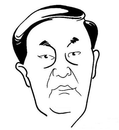 中国伟人简笔画肖像名人漫画简笔画夸张中国名人简笔画头像 第7页国外