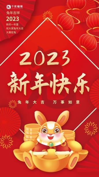 2023年春节快乐图片