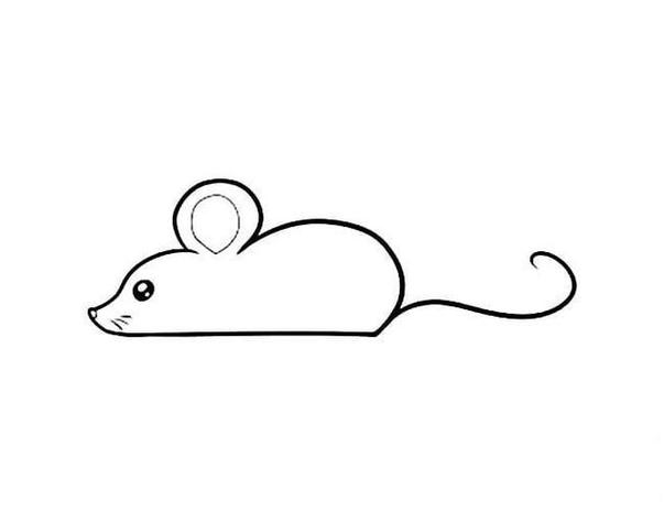 春天的老鼠怎么画儿童简笔画 简笔画图片大全-蒲城教育文学网