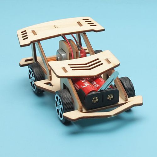 科技小制作diy机器爬虫小发明 小学生创意电动玩具手工拼装材料
